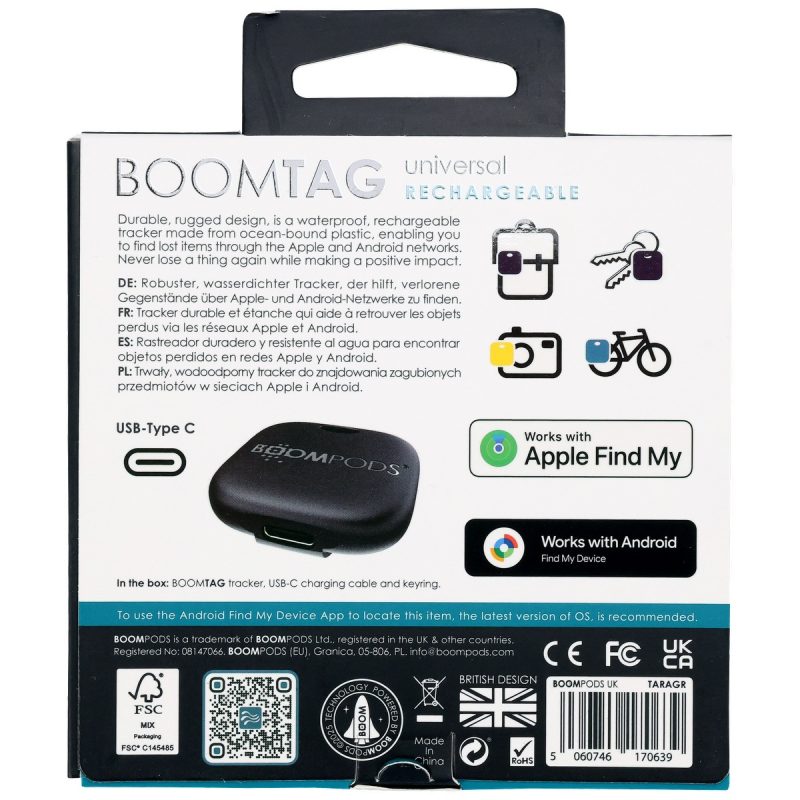 Boompods Universal Rechargeable Boomtag - 9